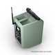 LD Systems ANNY 8 Portable 8" Battery-Powered Bluetooth PA Speaker with Handheld Wireless Mic (Green)