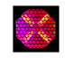 ADJ Vintage X 4 x 60W Amber LED RGB Background Scenic Lighting Fixture