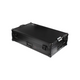 Odyssey I-Board Flight Case with Glide Style Laptop Platform and Wheels for Rane Four (All Black, 1 RU)