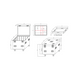 ProX TruckPaX Heavy-Duty Truck Pack Utility Flight Case W/Divider & Tray Kit W/4" Casters | 24"X30"X30"