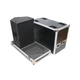 ProX Flight Case for Two RCF-TT25-A II High Definition Two-Way Speakers with 4 Inch Wheels