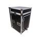ProX 16U Space Vertical Rack Mount Combo Mixer Case 10U Slant 20 in. Depth with Caster Wheels 