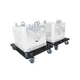 ProX Set of 2 Caster Boards with 4" Industrial Grade Caster Wheels for Cases Truss Block Speakers Heavy Equipment