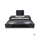ProX ATA Flight Case for Pioneer DDJ-1000 FLX6 SX3 DJ Controller with Laptop Shelf 1U Rack Space Wheels and LED - Black