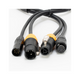 ADJ AC5PTRUE3 IP65-Rated 3FT 5-Pin DMX & Locking Power Link Combo Cable ADJ AC5PTRUE3 IP65-Rated 3FT 5-Pin DMX & Locking Power Link Combo Cable