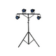 Eliminator Lighting LTS2 AS Black High Quality Aluminum Tripod Stand