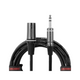 Gator Cases GCWC-XLR-05MTRS 5 Foot XLR M to TRS Cable 