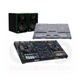 GCD Package: RANE DJ FOUR Controller with Mackie CR5-XBT Monitors & Decksaver Cover 