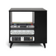 Gator Cases GFW-ELITESIDECAR-BLK Elite Series Sidecar Rack Cabinet w/ Shelf – BLK 
