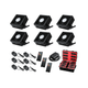 JMAZ Mad Par Puck 6-Pack with Case/Remotes/Diffuser Filters/Chargers