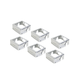 JMAZ JZ1055 Covers for MAD PAR Lighting Fixtures (Chrome, 6-Pack)