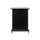 Gator Cases 14U Wood Rack Cabinet with Casters and Leveling Feet in Black Finish