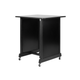 Gator Cases 14U Wood Rack Cabinet with Casters and Leveling Feet in Black Finish