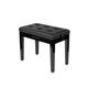 Gator Cases Gator Deluxe Height Adjustable Piano Bench, Black