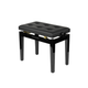 Gator Cases Gator Deluxe Height Adjustable Piano Bench, Black