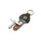 Levy's Drum Key/Pick Holder Keychain - Dark Brown