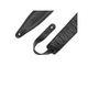 Levy’s MG317MP-BLK-BRN 2.5" Black Garment Leather Guitar Strap