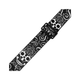 Levy’s 2" Poly Calaca Guitar Strap - Skulls