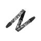Levy's 2" Tattoo Series Poly Guitar Strap - Black & White Clowns