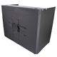 ProX XF-Mesa Media MK2 MESA MEDIA DJ Facade Table Station Includes TV Mount, 2x White & 2x Black Scrims (2x w/ zip & 2 w/o zip) and Padded Carry Bag