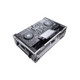 ProX ATA Flight Case For Pioneer DDJ-REV5 XDJ-RX3 DJ Controller with 1U Rack Space and Wheels