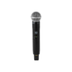 Shure SLXD2+ Digital Wireless Handheld Microphone Transmitter with SM58 Cardioid Capsule (G57: 470 to 608 MHz)
