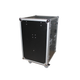 ProX T-18RSP24DST 18U Shockproof Rack Case – 24" Depth w/ Side Tables & Casters