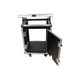 ProX T-14MRLT 14U Rack Case with 10U Mixer Top & Casters