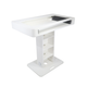 ProX XZF-DJCTWCASE Control Tower™ DJ Podium with Road Cases – White