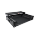 ProX ATA Flight Case for Denon PRIME 4 MK2 with Laptop Shelf & Wheels