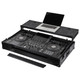 Odyssey XDJ-AZ Road Case with Wheels & Glide Style Laptop Platform - Black 