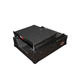 ProX XS-M12LTBL Flight Case with Laptop Shelf for 12" DJ Mixers