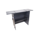ProX XS-DJSTNBL Transformer Folding DJ Table Workstation with Wheels