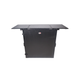 ProX XS-DJSTNBL Transformer Folding DJ Table Workstation with Wheels