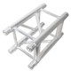ProX XT-SQPL164 F34 aluminum ladder truss segment angled view for stage lighting and DJ setups