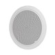 RCF 6" Twin-Cone Flush Mounting Ceiling Speaker, White