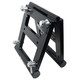 ProX 180° Adjustable Truss Plate Hinge Black | Gear Club Direct