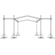 ProX 30x30 PR2 Stage Roof w/ Speaker Wings | Gear Club Direct