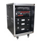ProX 16U 24" Deep Vertical Rack to Rack Shock Mount Case with 2 Sliding Slam Doors & 4" Caster Wheels