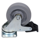 ProX Set of 4 Gray Replacement 4 inch Industrial Grade Caster Wheels Kit 
