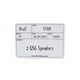 ProX 12 Pack of Medium-Sized Multipurpose Labels for Flight Cases 