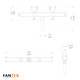 ProX FANTEK Universal Trusss Bracket Adjustable T-Adapter for all Top Load Center Lifting Towers Black