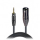 ProX XC-MXM10 3.5mm TRS Mini to XLR Male Audio Cable for Mixers, Powered Speakers, Recording Equipment, and Professional Audio Systems