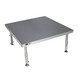ProX StageQ 4 ft x 4 ft Stage Deck w/ 4 Adjustable 28–48 inch Legs