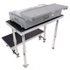 ProX StageQ 2 ft x 4 ft Stage Deck w/ 4 Adjustable 28–48 inch Legs