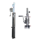 ProX 14 Ft. Heavy-duty Lighting Crank Stand for Lifting Truss 220 lbs Capacity Incl 5 Ft. T-Bar