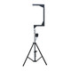 ProX Telescopic C-Shape Support for Small Line Array Speakers Max Load Incl XT-CRANK14FT220 crank stand