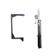 ProX Telescopic C-Shape Support for Small Line Array Speakers Max Load Incl XT-CRANK14FT220 crank stand
