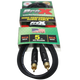 ProX XC-RCA05 5ft RCA Male to Male Audio Cable for DJ Equipment, Home Audio Systems, Amplifiers, Receivers, and Analog Audio Connections