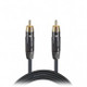 ProX XC-RCA10 Single RCA Audio Cable with Gold Plated Connectors for Mixers, Amplifiers, Receivers, Turntables, and Professional Audio Systems